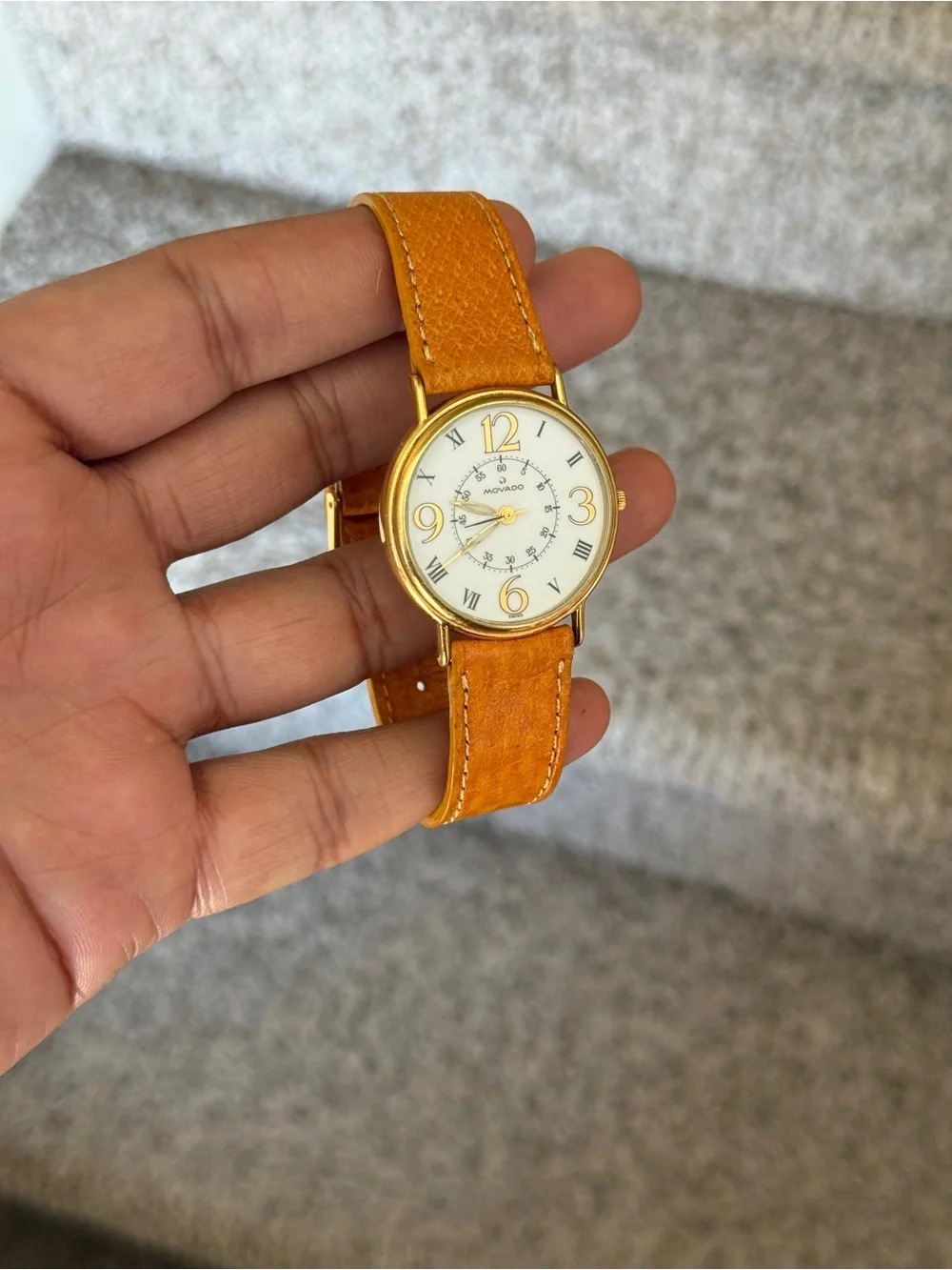 Movado elegant wristwatch